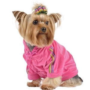 Get the look CELEB FAV VELOR TRACKSUIT JACKET HOODIE BARBIE PINK ⭐️⭐️⭐️⭐️⭐️